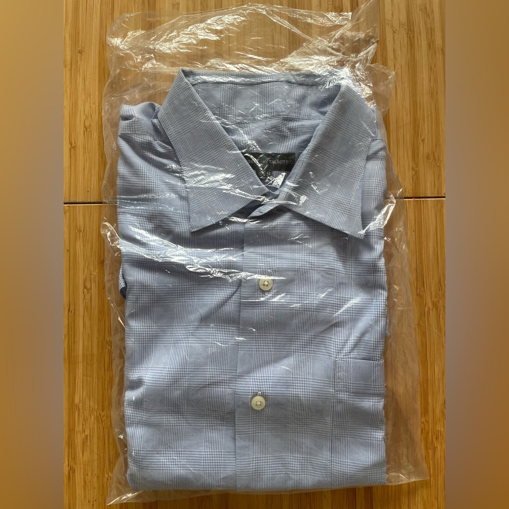 Robert Talbott Light Blue Patterned Shirt - image 3